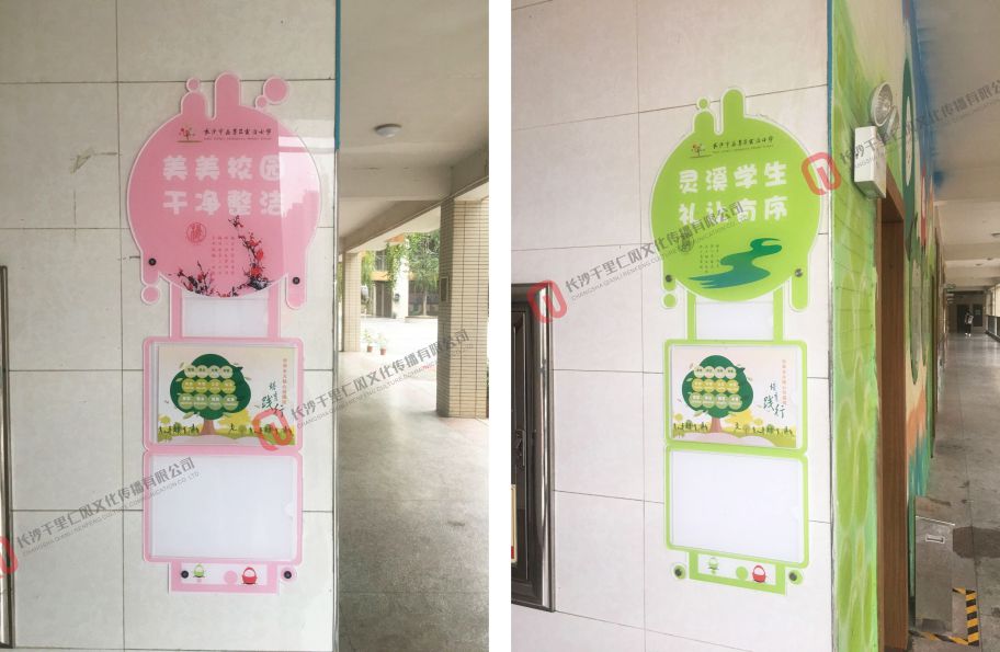 千里仁风文化传播,校园装潢装饰,校园展厅设计,校园走廊文化