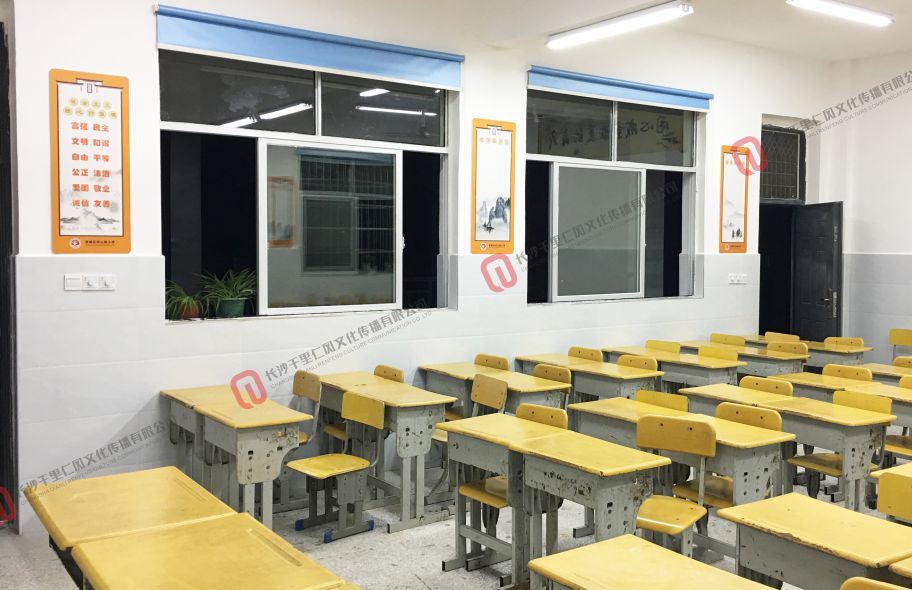 千里仁风文化传播,校园装潢装饰,校园展厅设计,校园走廊文化