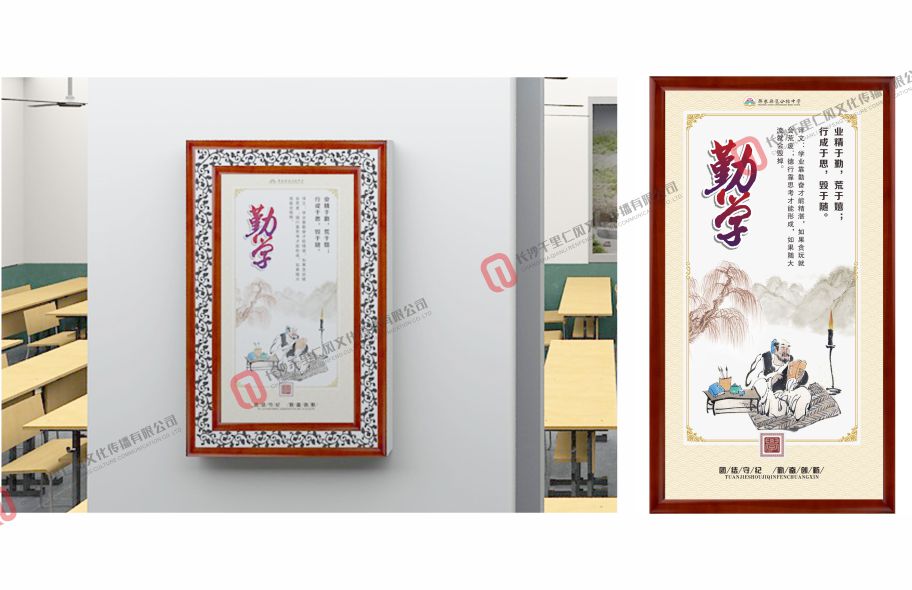 千里仁风文化传播,校园装潢装饰,校园展厅设计,校园走廊文化